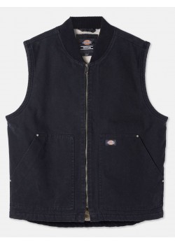 Duck Canves Vest - Black