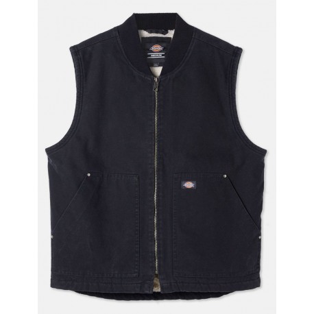 Dickies Duck Canvas Vest - Black