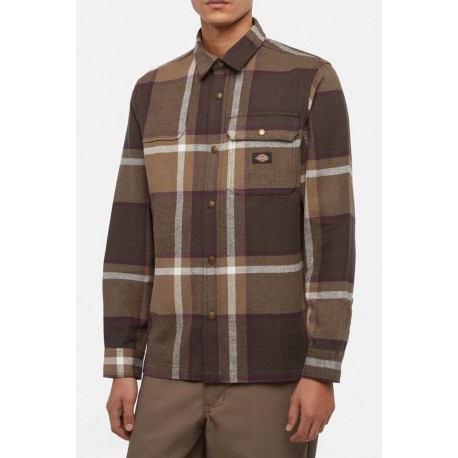 Dickies Nimmons Shirt - Dark Brown