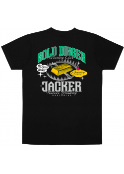 Jacker Gold Digger T-Shirt - Black