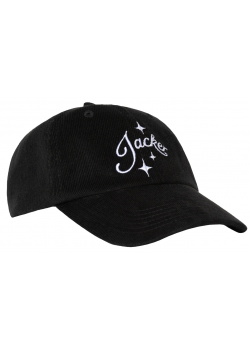 Jacker Vacation Corduroy Cap - Black