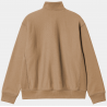 Carhartt Half Zip American Script Sweat - Peanut