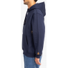 RVCA SCORCHED LANDS HOOD - NAVY