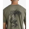 RVCA POMMIER PALMS TEE - KAKHI