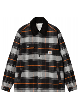 Carhartt Baris Shirt Jacket - Grey Heather / Black