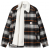 Carhartt Baris Shirt Jacket - Grey Heather / Black