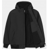 Carhartt Hooded Sail Jacket - Black / White