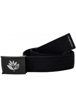 Magenta Plant Clip Belt - Black