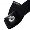 Magenta Plant Clip Belt - Black