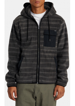 HAWTHORNE FLEECE HOODIE - GREY MULT