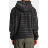 RVCA HAWTHORNE FLEECE HOODIE - GREY MULT