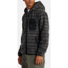 RVCA HAWTHORNE FLEECE HOODIE - GREY MULT