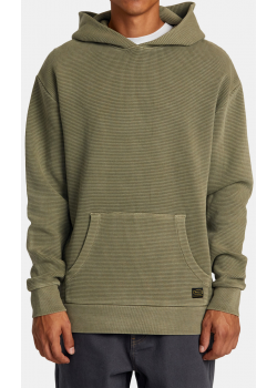 RVCA DAYSHIFT THERMAL HOODIE - OLIVE