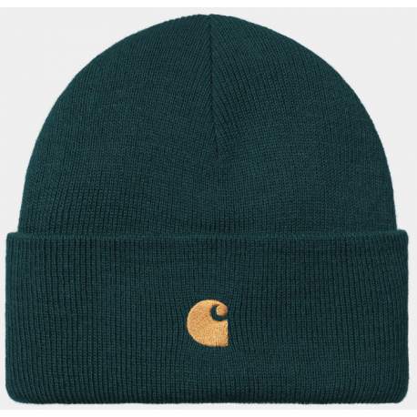 Carhartt Chase Beanie - Blue / Gold