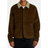 RVCA Surplus Sherpa Puffer - Chocolate