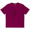 And Feelings Split Tee - Purple