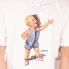 And feelings Baby Tee - White