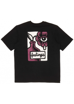 And feelings Flower Tee - Black