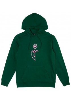 Split Hoodie - Pine Green