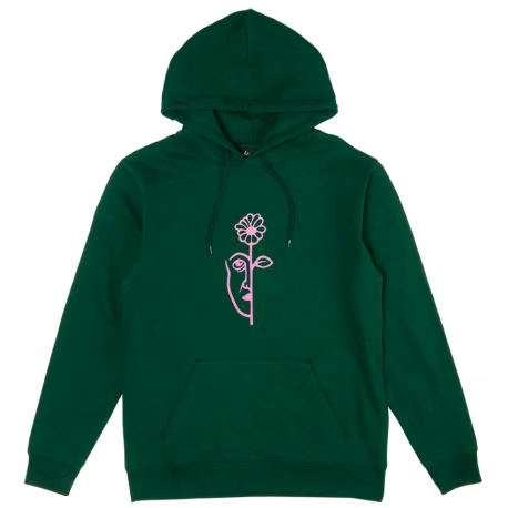 And feelings Split Hoodie - Pine Green