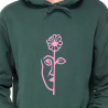 And feelings Split Hoodie - Pine Green