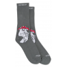 Rip N Dip Lord Shroomy Socks - Charcoal