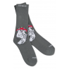 Rip N Dip Lord Shroomy Socks - Charcoal