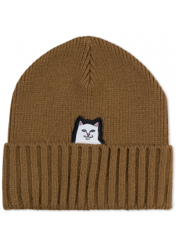 Rip N Dip Lord Nermal Beanie - Brown