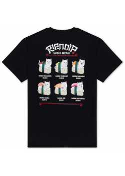 Rip N Dip Sushi Nerm Tee - Black