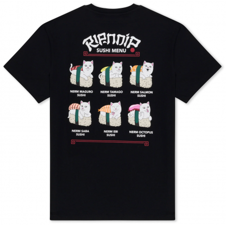 Rip N Dip Sushi Nerm Tee - Black