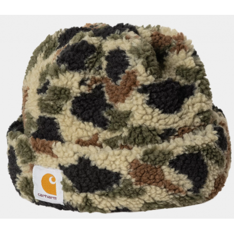 Carhartt Prentis Beanie - Camo Duck Jacquard / Green