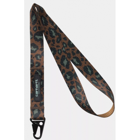 Carhartt Jude Keychain - Camo Leo Jaquard