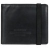 Element Strapper Leather Wallet - Black