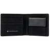 Element Strapper Leather Wallet - Black