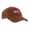 Jacker Devil Dance Corduroy Cap - Brown