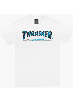 THRASHER Trademark Tee - White