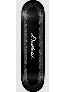 Deathwish Paisley Script - 8.5" x 32"