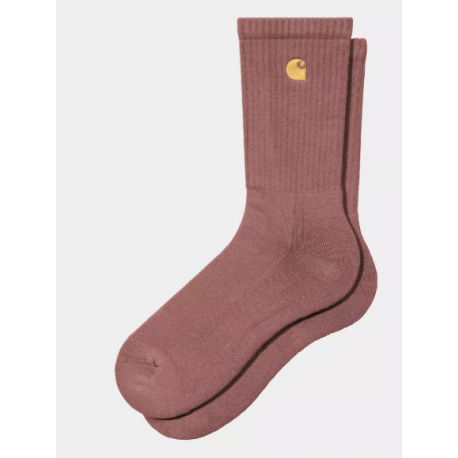 Chase Socks - Dusty Pink / Gold