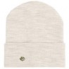 Magenta Base Beanie - Natural