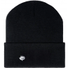 Magenta Base Beanie - Black