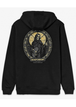 Stained Hoodie - Black