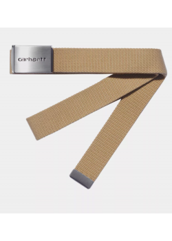 Carhartt Clip Belt Chrome - Dusty H Brown