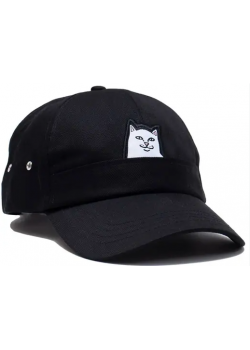 LORD Nermal 6 Panel Hat - Black