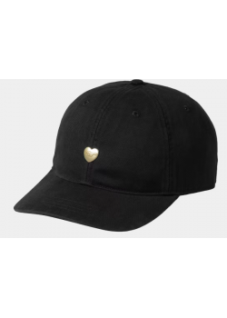 Heart Metal CapIcon Cap - Black