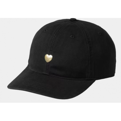 Carhartt Heart Metal Cap Icon Cap - Black