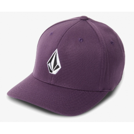 VOLCOM Full Stone Flexfit Hat - Grape Royale