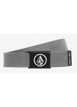 VOLCOM Circle Web Belt - Heather Grey