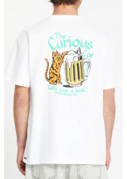 VOLCOM Curious Cat Tee - White