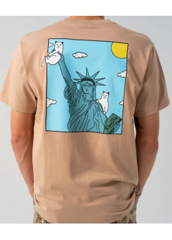 Liberty Pocket Tee - Black Wash