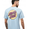 Santa Cruz Wagon Dot Chest Tee - Fresh Blue
